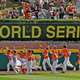 River Ridge, Louisiana, takes a victory lap around the field at Lamade Stadium after winning the Little League World Series Championship game against Curacao. But there won’t be any such scenes this year with the Series canceled due to COVID-19.